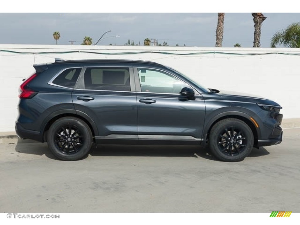 2024 CR-V Sport Hybrid - Meteorite Gray Metallic / Black photo #8