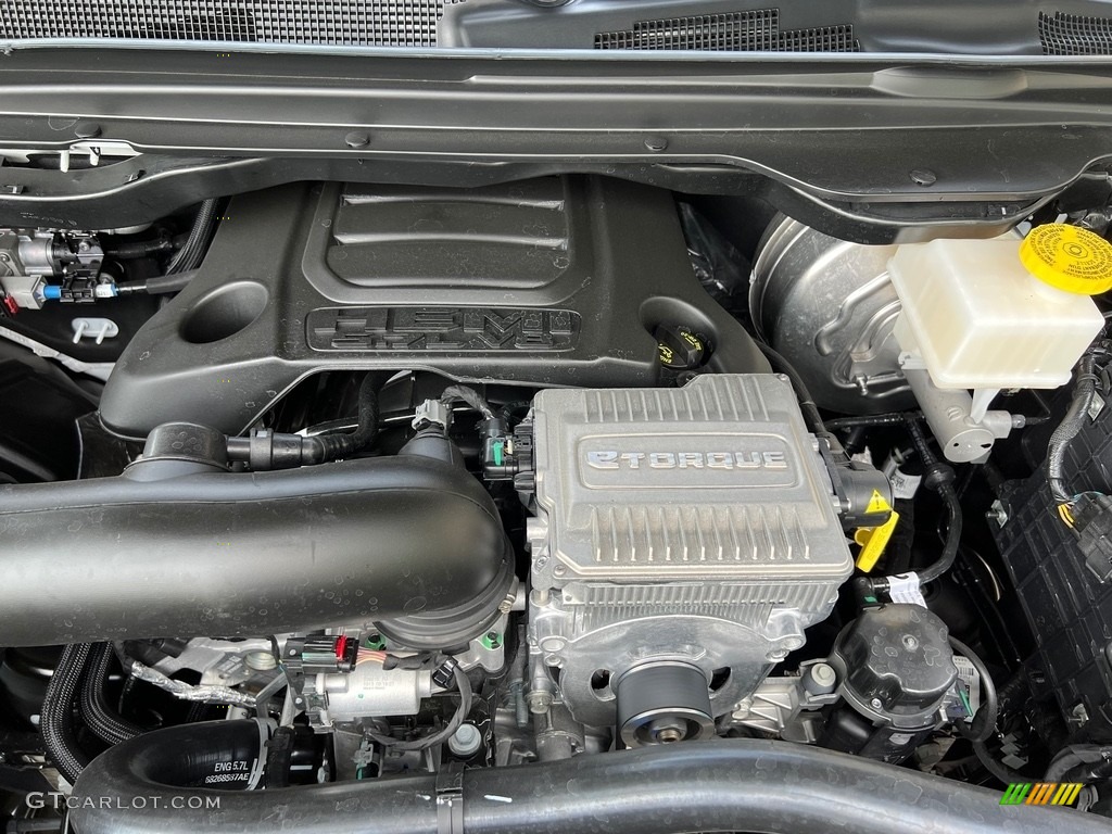 2024 Ram 1500 Tradesman Crew Cab 4x4 5.7 Liter HEMI OHV 16-Valve VVT MDS V8 Engine Photo #146492764