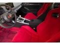 2023 Honda Civic Black/Red Interior Front Seat Photo
