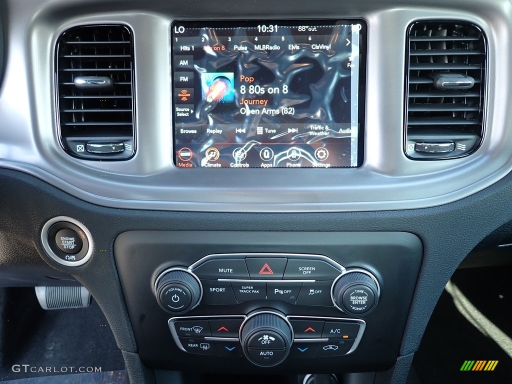 2023 Charger SXT AWD Blacktop - Frostbite / Black photo #20