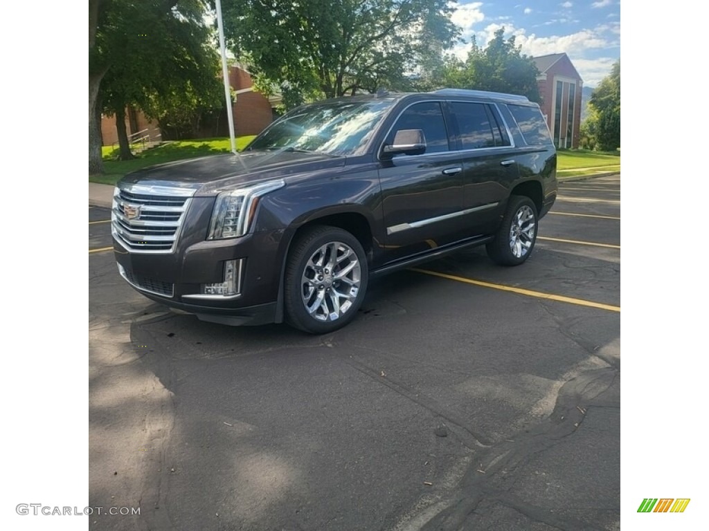 2017 Escalade Platinum 4WD - Dark Granite Metallic / Jet Black photo #1