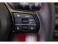 2023 Honda Civic Black/Red Interior Steering Wheel Photo