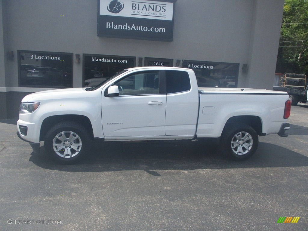 Summit White Chevrolet Colorado