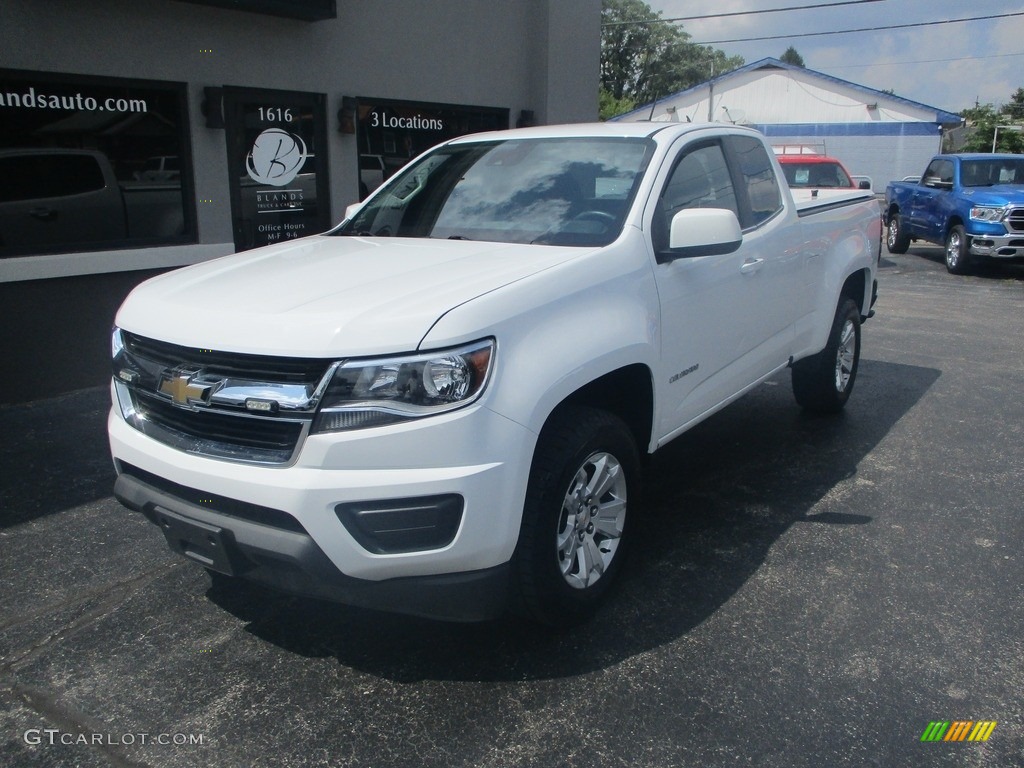 2020 Colorado LT Extended Cab - Summit White / Jet Black photo #2