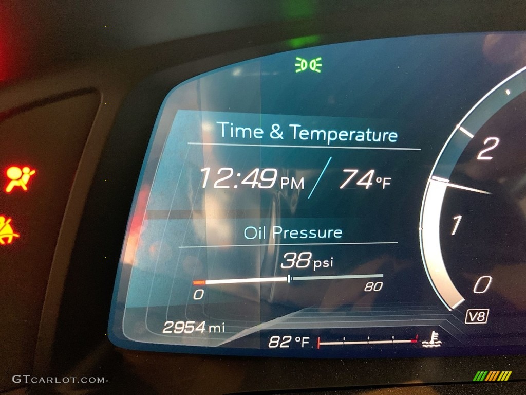2023 Chevrolet Corvette Stingray Coupe Gauges Photo #146493514