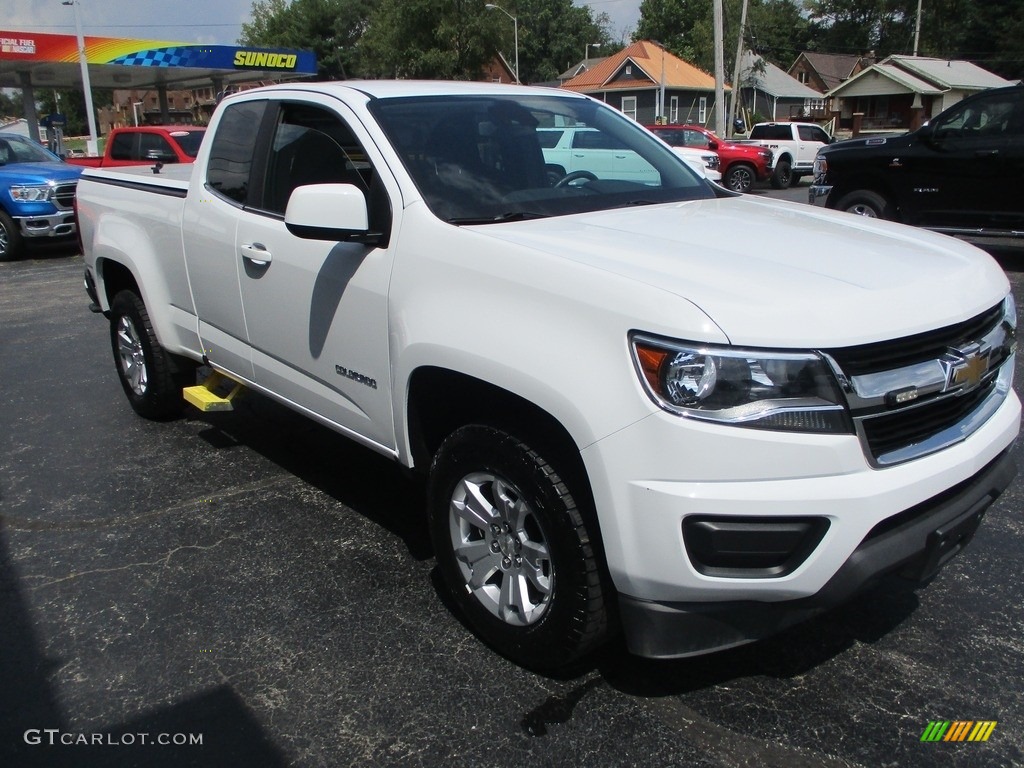 2020 Colorado LT Extended Cab - Summit White / Jet Black photo #5