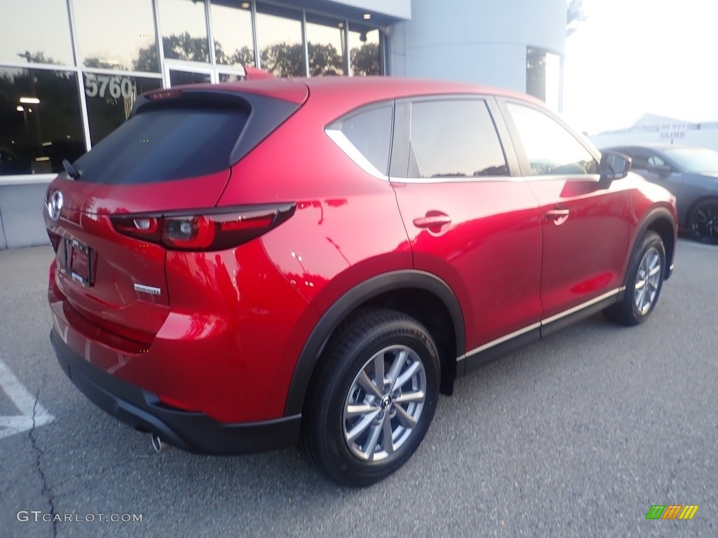 2023 CX-5 S Preferred AWD - Soul Red Crystal Metallic / Parchment photo #2