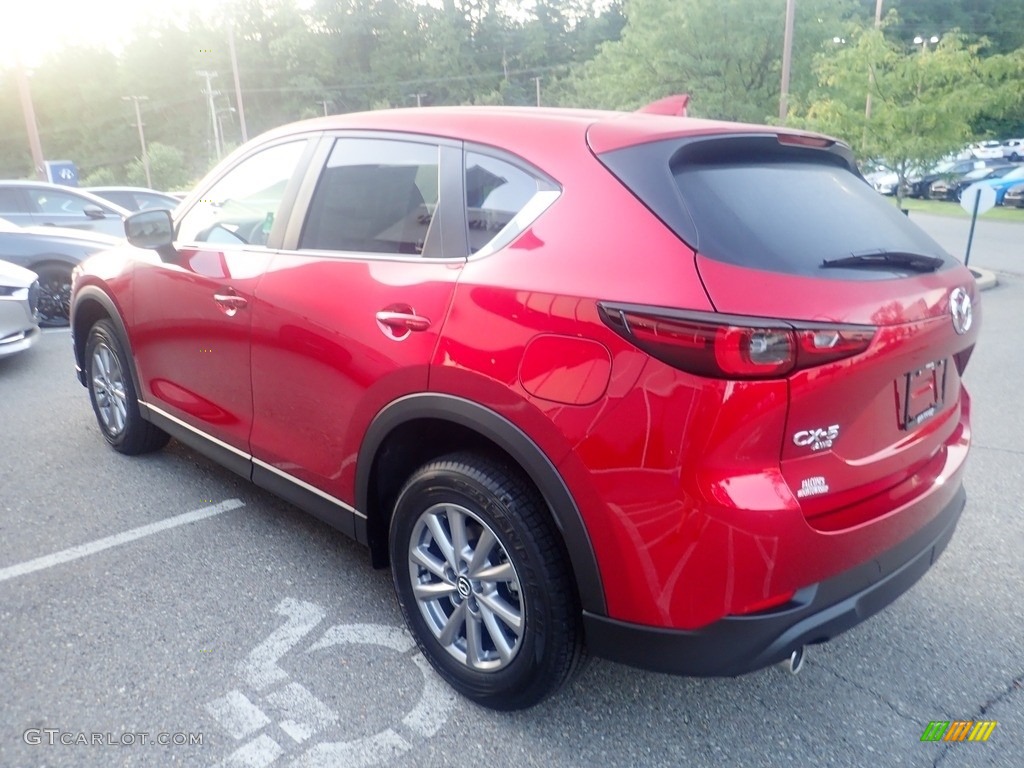 2023 CX-5 S Preferred AWD - Soul Red Crystal Metallic / Parchment photo #5