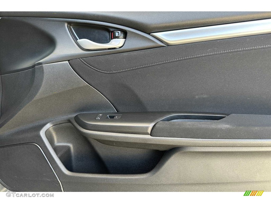 2021 Honda Civic EX Sedan Black Door Panel Photo #146495067