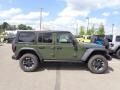 Sarge Green 2024 Jeep Wrangler 4-Door Rubicon 4xe Hybrid Exterior