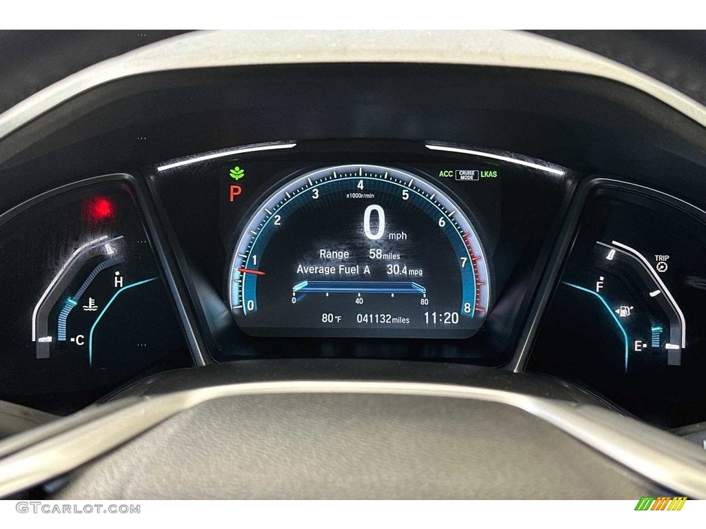 2021 Honda Civic EX Sedan Gauges Photo #146495272