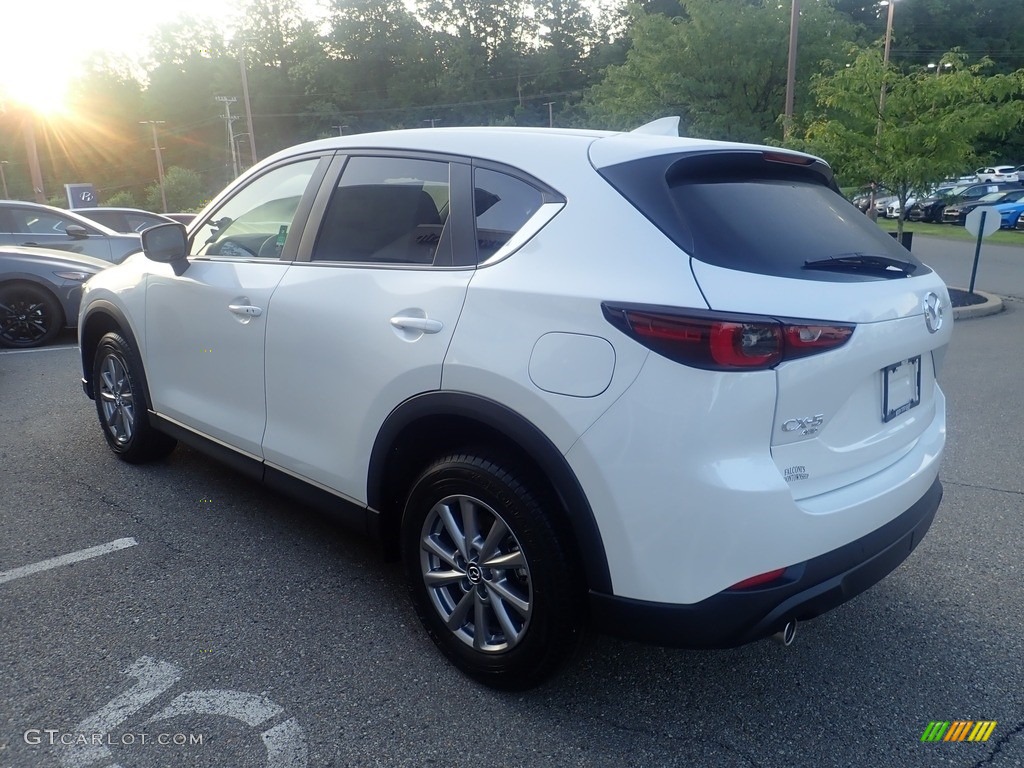 2023 CX-5 S Select AWD - Rhodium White Metallic / Black photo #5