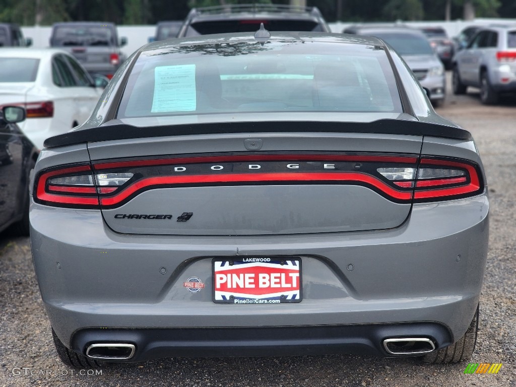 2019 Charger SXT AWD - Destroyer Gray / Black photo #4
