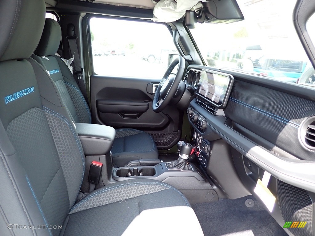 2024 Jeep Wrangler 4-Door Rubicon 4xe Hybrid Front Seat Photo #146495381