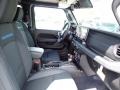 Black 2024 Jeep Wrangler 4-Door Rubicon 4xe Hybrid Interior Color