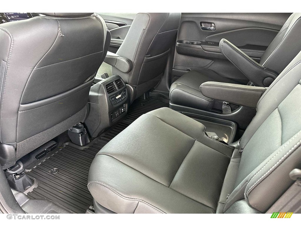 2021 Pilot Elite AWD - Crystal Black Pearl / Black photo #13