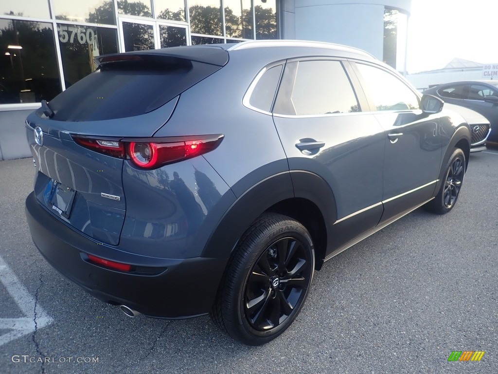 2023 CX-30 S Carbon Edition AWD - Polymetal Gray Metallic / Red photo #2