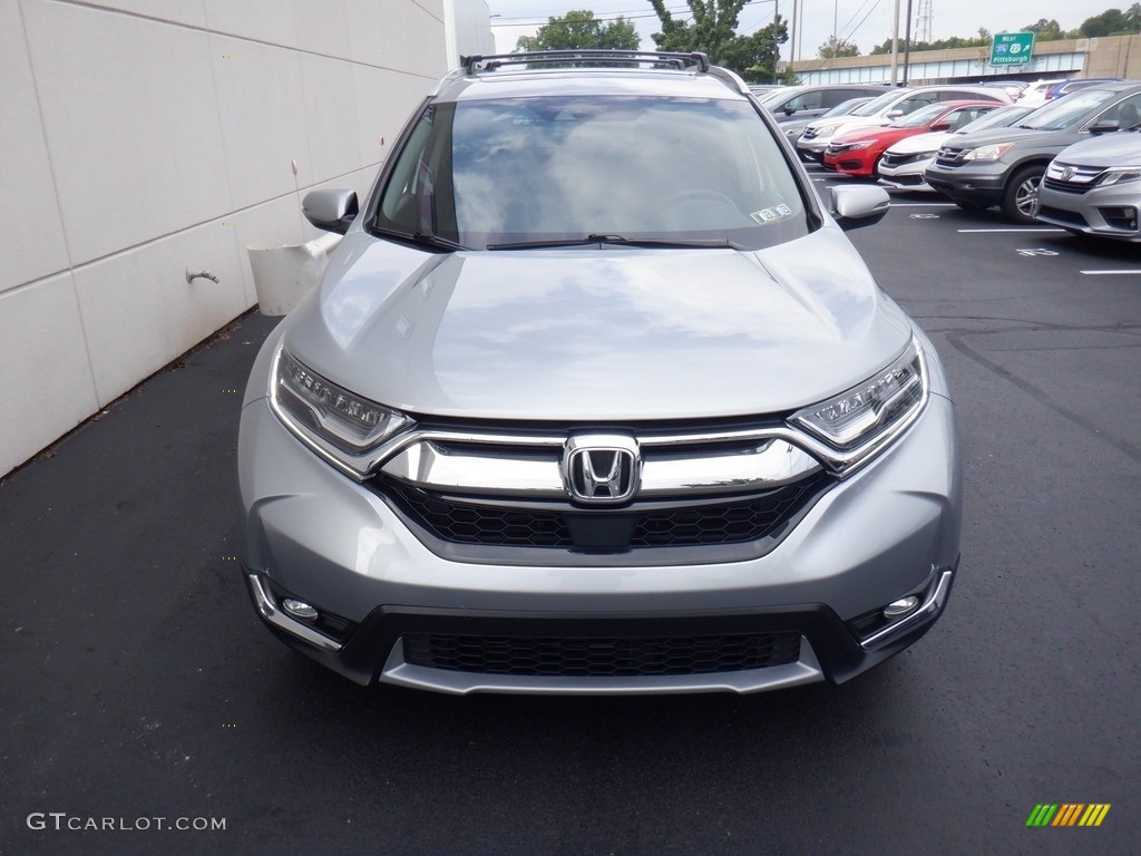 2019 CR-V Touring AWD - Lunar Silver Metallic / Black photo #3