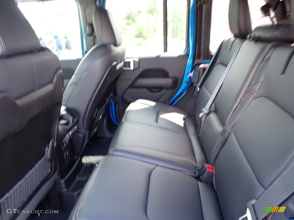 2024 Wrangler 4-Door Sahara 4xe Hybrid - Hydro Blue Pearl / Black photo #12