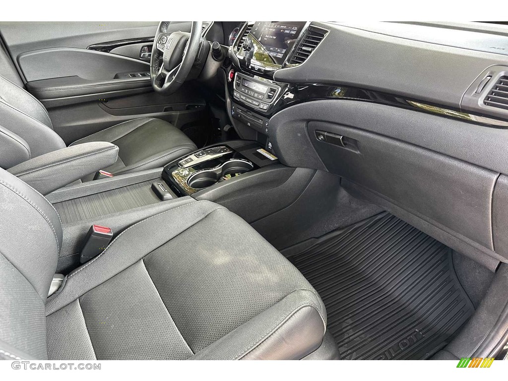 2021 Pilot Elite AWD - Crystal Black Pearl / Black photo #19