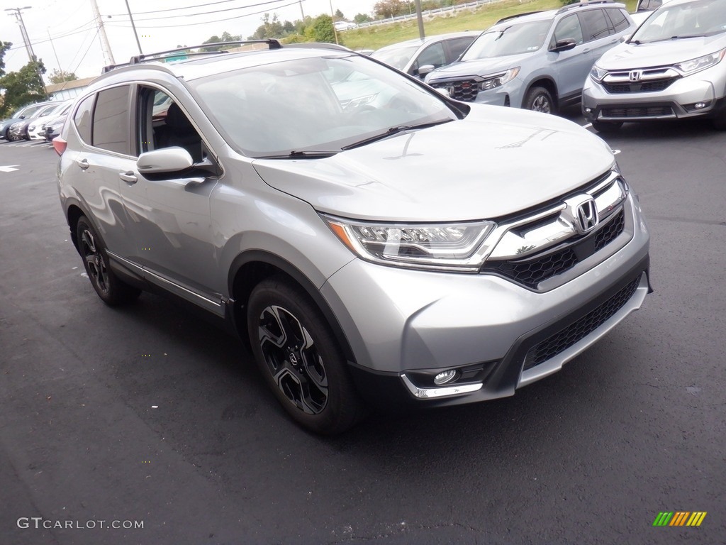 Lunar Silver Metallic 2019 Honda CR-V Touring AWD Exterior Photo #146495890
