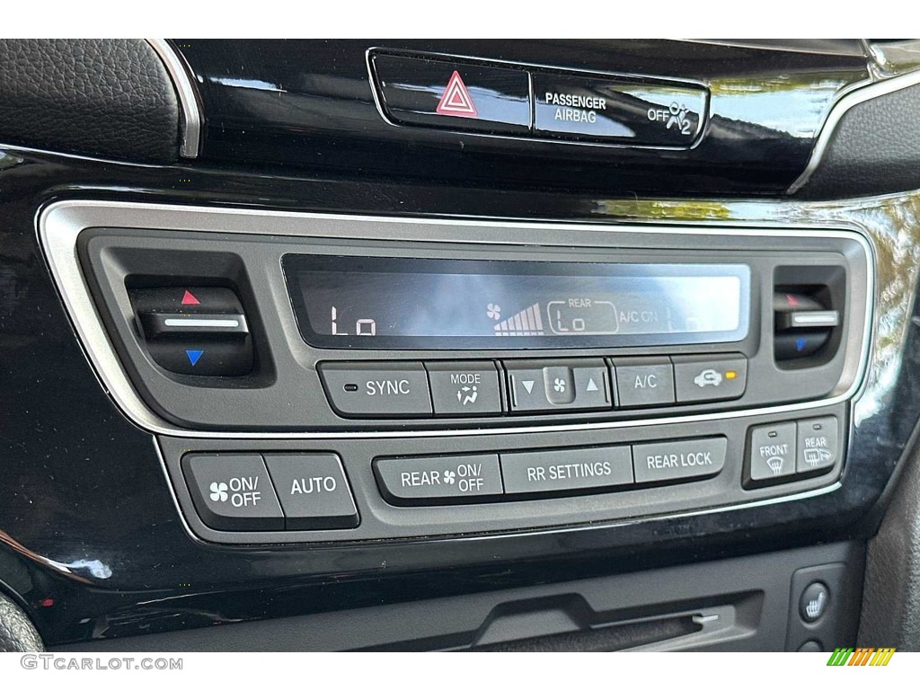 2021 Pilot Elite AWD - Crystal Black Pearl / Black photo #24