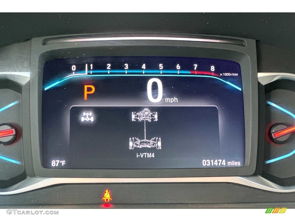 2021 Pilot Elite AWD - Crystal Black Pearl / Black photo #31
