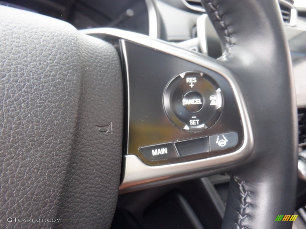2019 CR-V Touring AWD - Lunar Silver Metallic / Black photo #21
