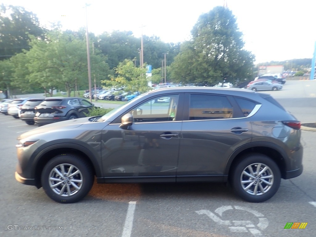 2023 CX-5 S Select AWD - Machine Gray Metallic / Silk Beige photo #5