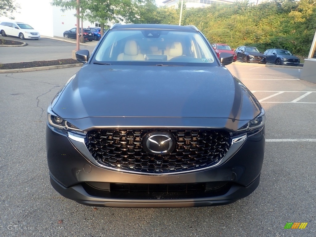 2023 CX-5 S Select AWD - Machine Gray Metallic / Silk Beige photo #7