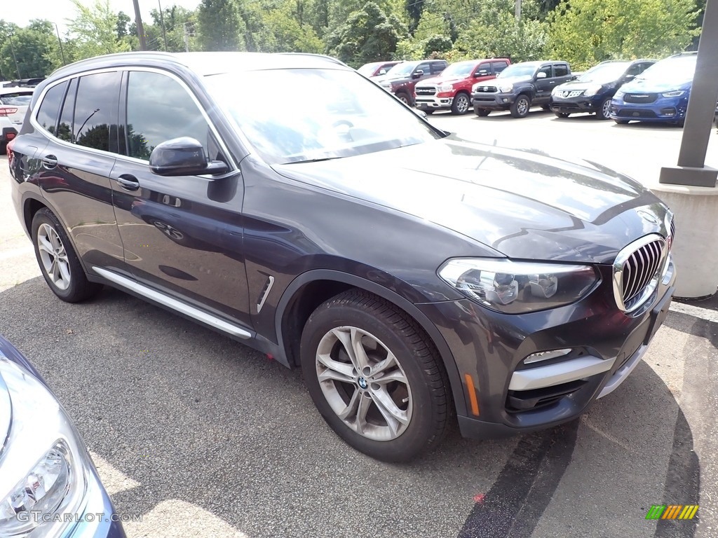 2019 X3 xDrive30i - Dark Graphite Metallic / Black photo #5