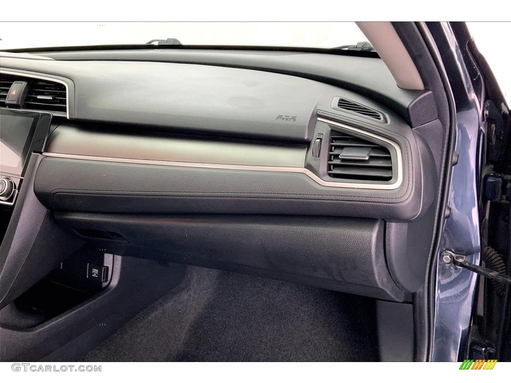 2017 Civic EX Sedan - Cosmic Blue Metallic / Gray photo #16
