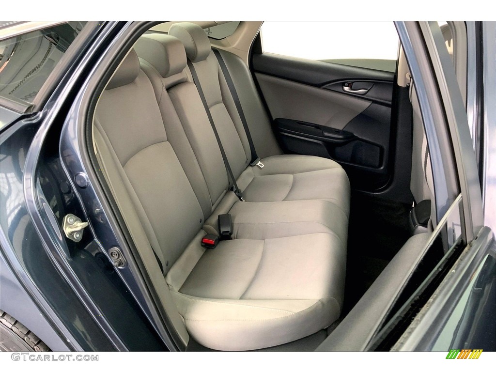 2017 Civic EX Sedan - Cosmic Blue Metallic / Gray photo #19