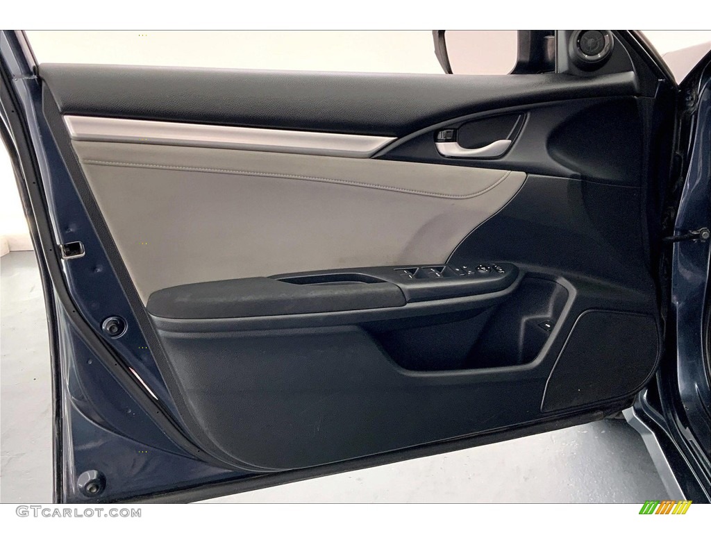 2017 Civic EX Sedan - Cosmic Blue Metallic / Gray photo #26