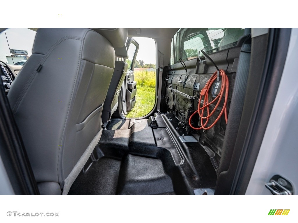 2016 Chevrolet Silverado 1500 WT Double Cab 4x4 Rear Seat Photo #146496856