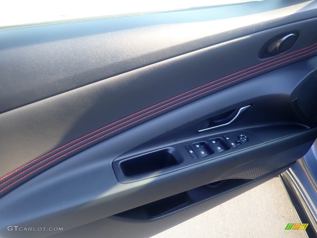 2023 Elantra N-Line - Electric Shadow / Black photo #13