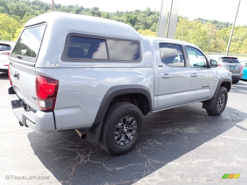 2021 Tacoma SR5 Double Cab 4x4 - Cement / Black photo #7