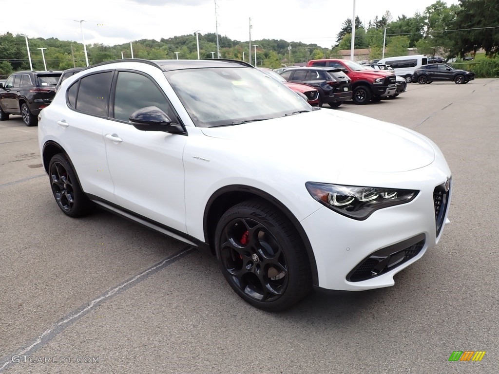Alfa White 2024 Alfa Romeo Stelvio Veloce AWD Exterior Photo #146497792