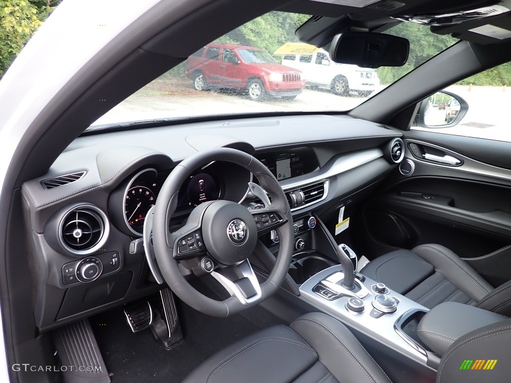 2024 Alfa Romeo Stelvio Veloce AWD Black Dashboard Photo #146497867