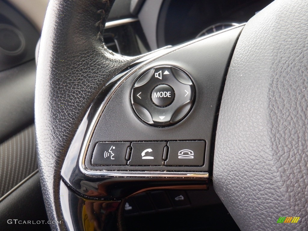 2020 Mitsubishi Outlander SEL Black Steering Wheel Photo #146497990