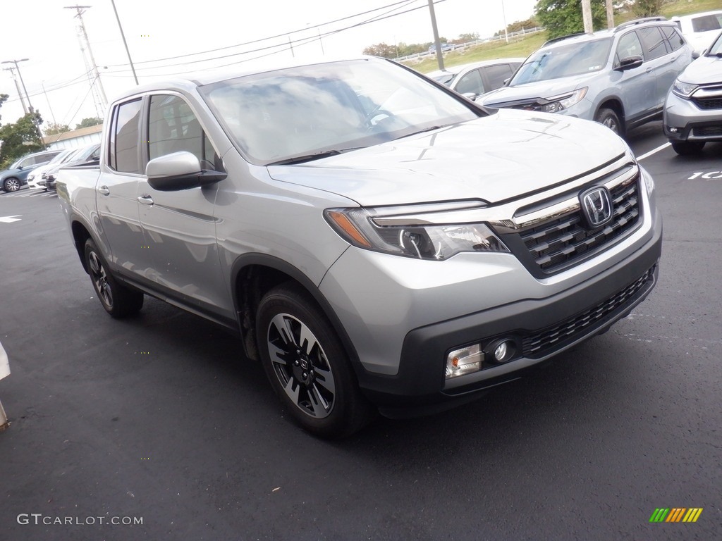 Lunar Silver Metallic 2020 Honda Ridgeline RTL AWD Exterior Photo #146498155