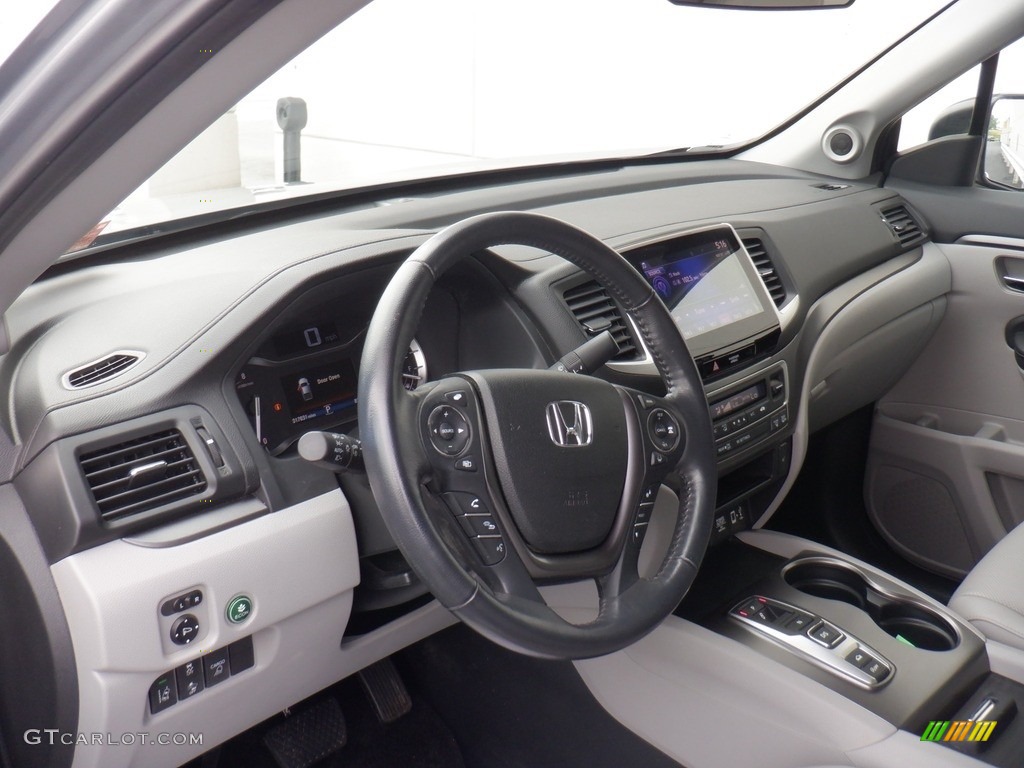 2020 Honda Ridgeline RTL AWD Black Dashboard Photo #146498260