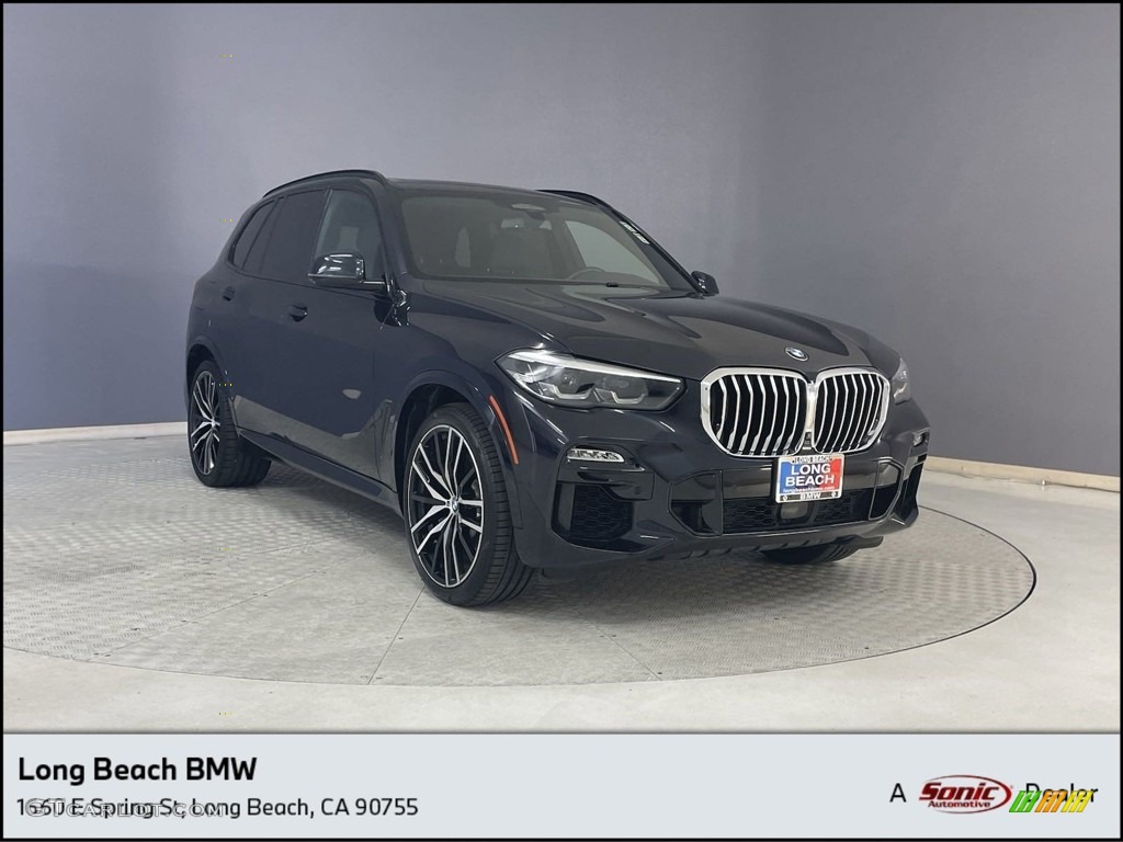 2019 X5 xDrive50i - Carbon Black Metallic / Black photo #1