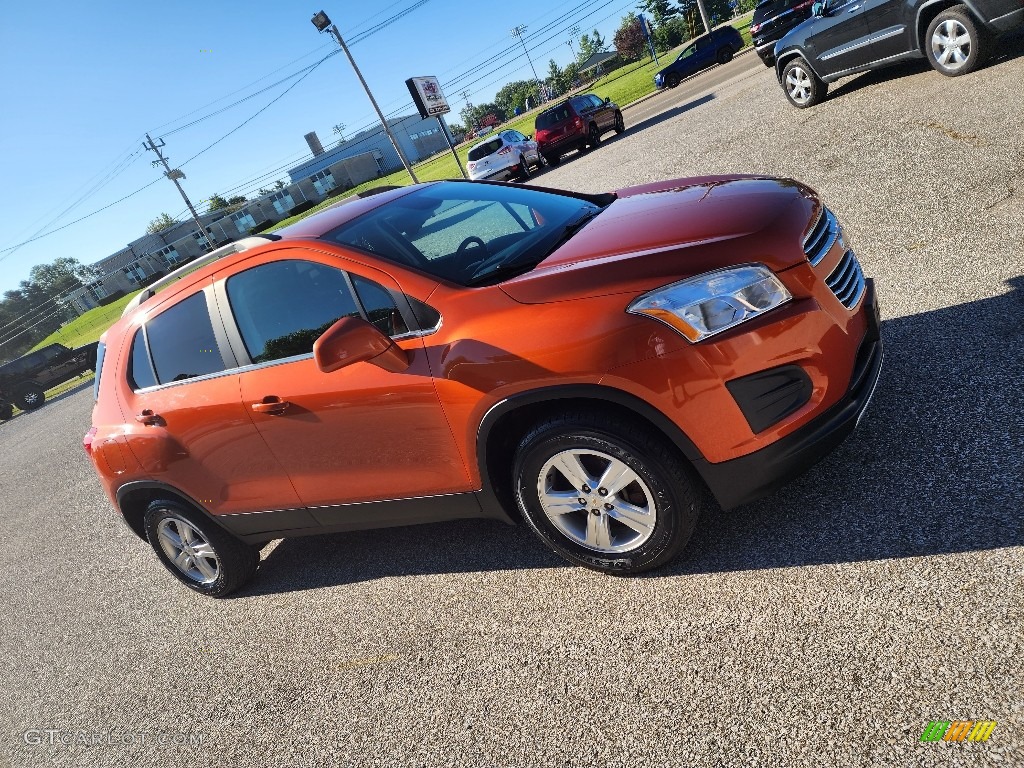 Orange Rock Metallic 2015 Chevrolet Trax LT AWD Exterior Photo #146499253
