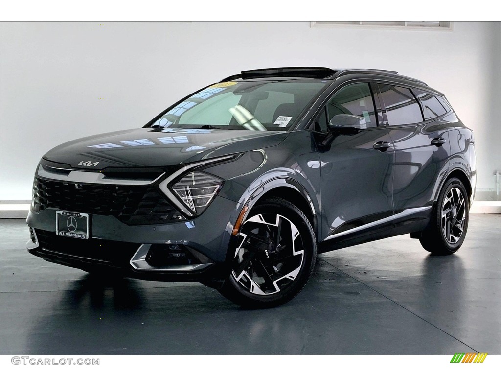 Ebony Black 2023 Kia Sportage SX Prestige Exterior Photo #146499389