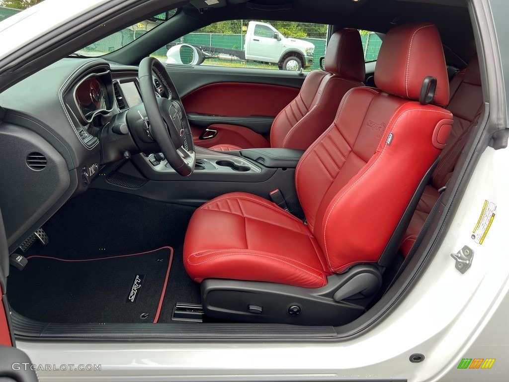 Demonic Red/Black Interior 2023 Dodge Challenger SRT Hellcat Photo #146499452