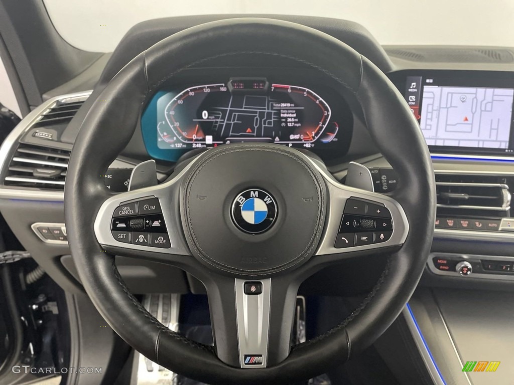 2019 X5 xDrive50i - Carbon Black Metallic / Black photo #17