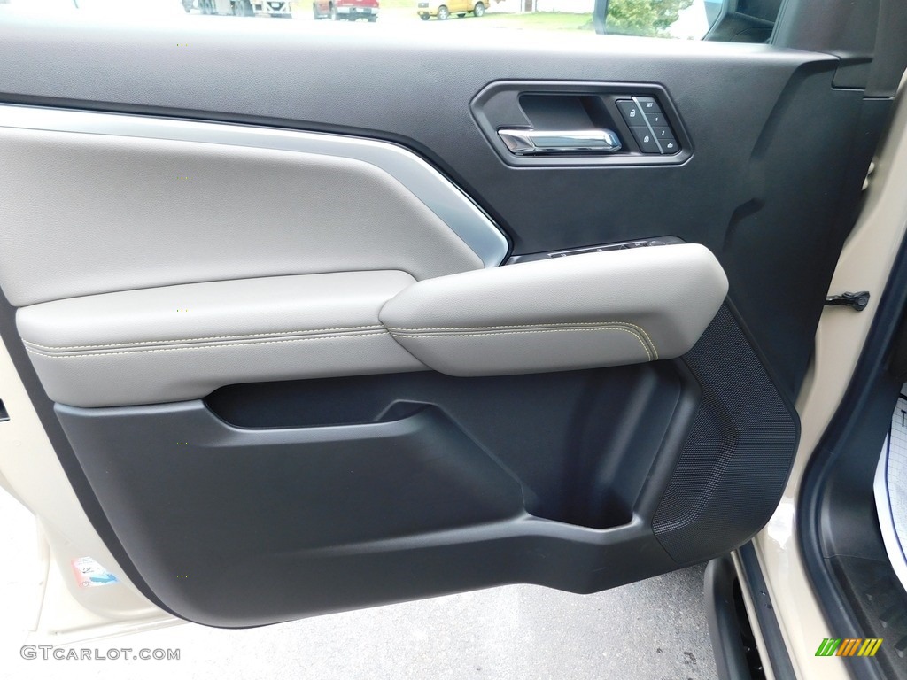 2023 Chevrolet Colorado ZR2 Crew Cab 4x4 Jet Black/Artemis Door Panel Photo #146499597
