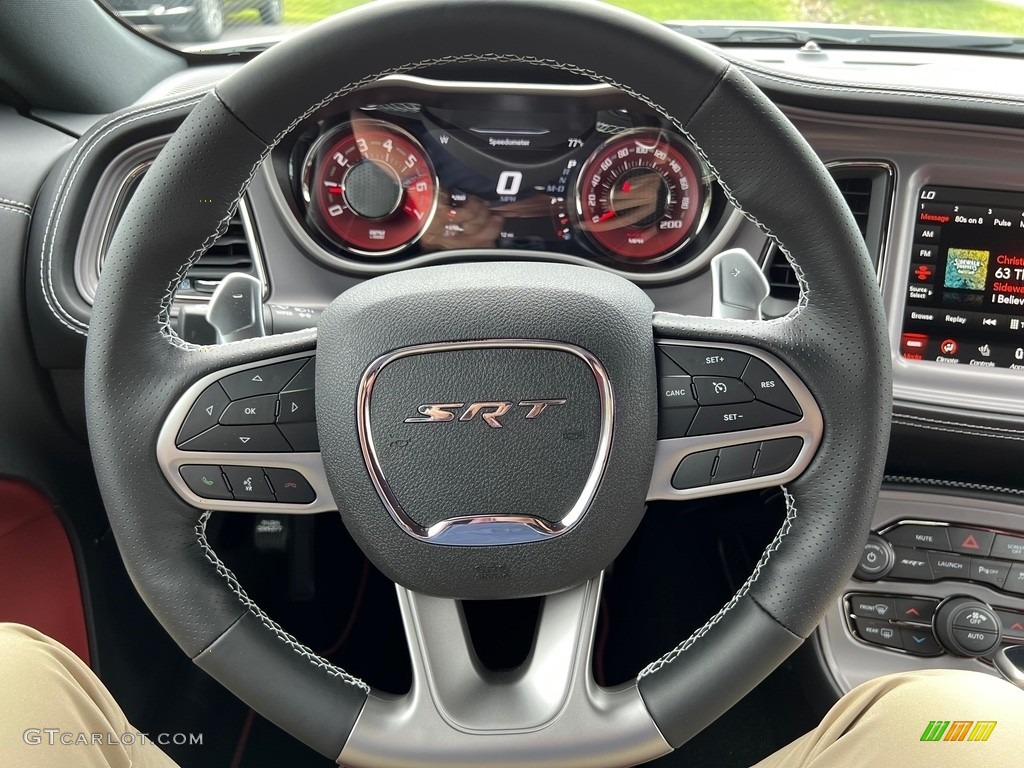 2023 Dodge Challenger SRT Hellcat Steering Wheel Photos