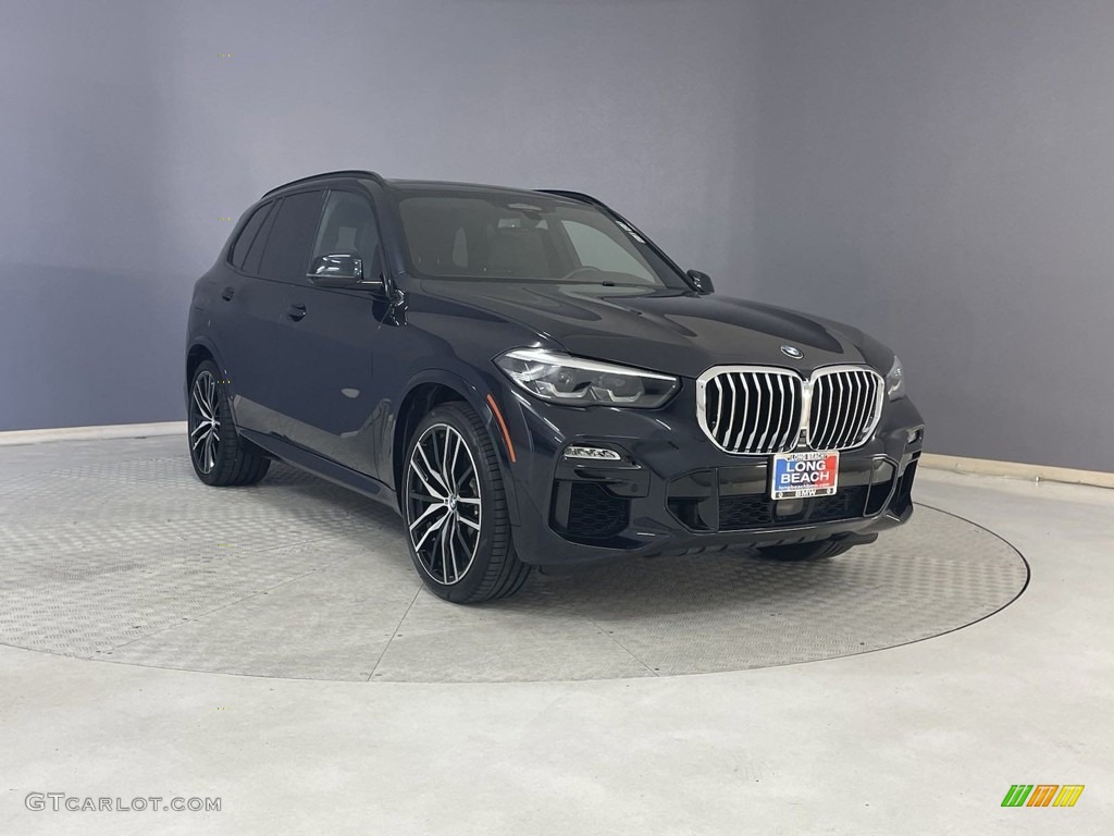 2019 X5 xDrive50i - Carbon Black Metallic / Black photo #36